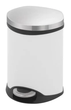 Pedaalemmer EKO Shell Bin Wit 6L