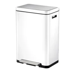EKO Pedaalemmer X-Cube 20L + 20L Wit