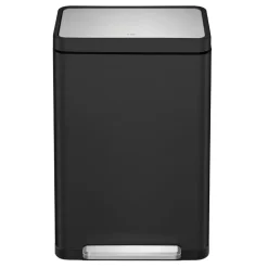 Pedaalemmer EKO X-Cube 20L + 20L Zwart