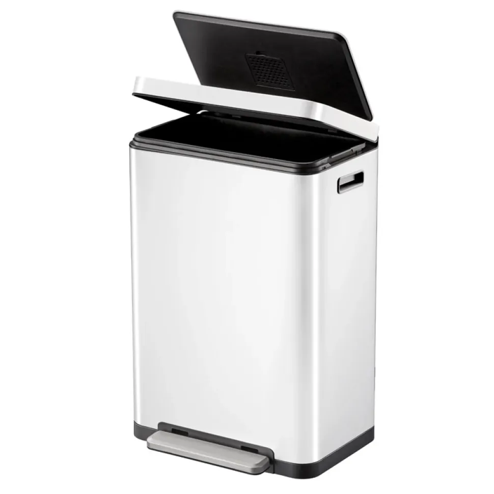 Pedaalemmer EKO X-Cube 45L Wit