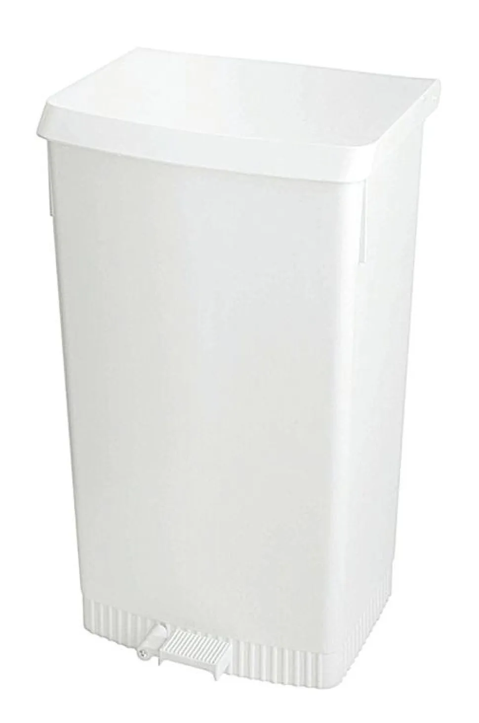 Pedaalemmer Met Zakhouder Wit 60L