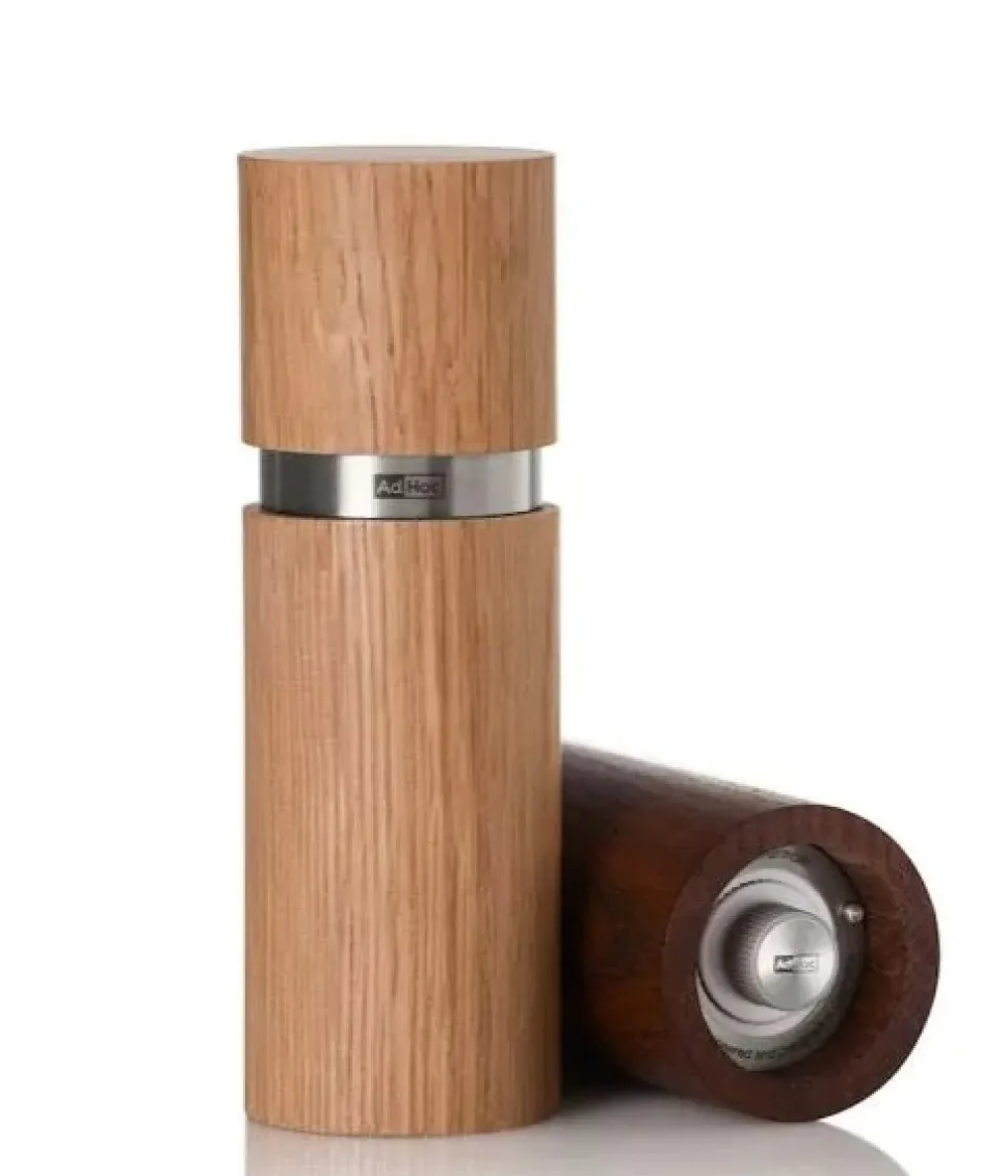 Peper- en Zoutmolen Adhoc Textura Bruin 15 cm