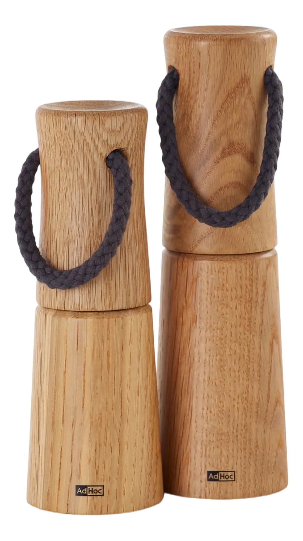 AdHoc Peper- en zoutmolen Yaso Bruin 17 cm Clearance