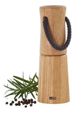 AdHoc Peper- en zoutmolen Yaso Bruin 17 cm Clearance