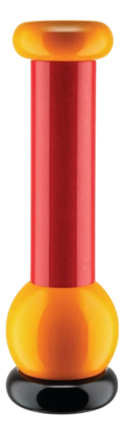 Alessi Peper- en Zoutmolen MP0210 Black Yellow Red Online