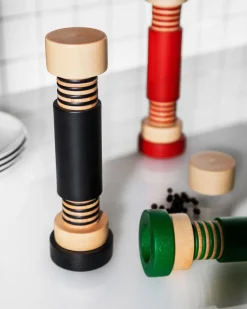 Alessi Peper- en Zoutmolen MP0215 Natural and New