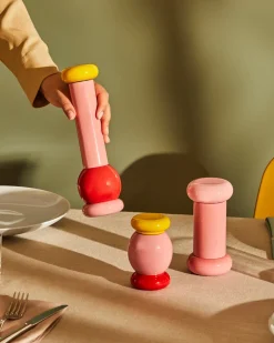 Alessi Peper- en Zoutmolen MP0210 Yellow