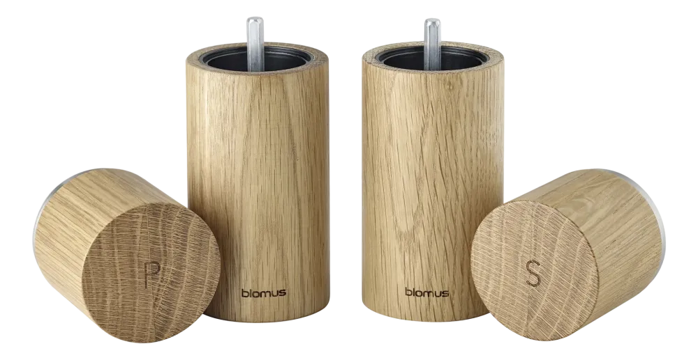 Blomus Peper- en zoutmolen Pepe Oak Online