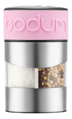 Bodum Peper- en zoutmolen Twin RVS / Pink New