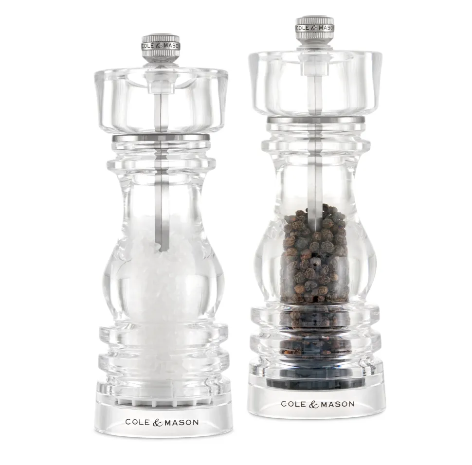 Peper- en zoutmolen Cole & Mason London Acrylic 18 cm