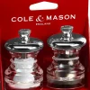Cole and Mason Peper- en zoutmolen Cole & Mason PO3 Clear Chrome