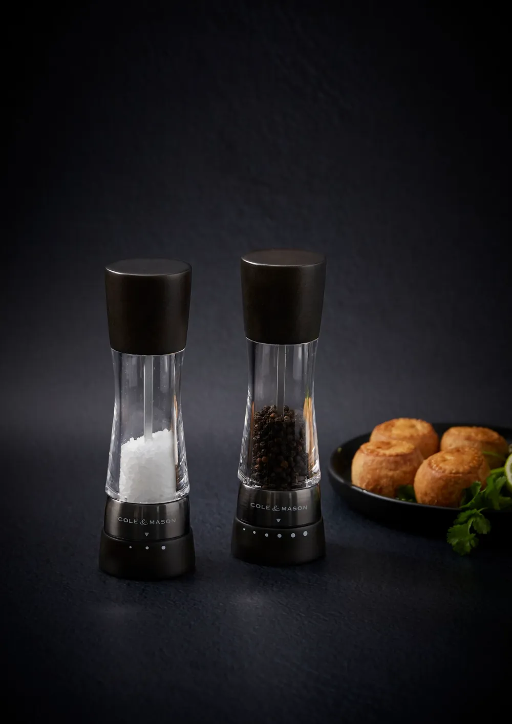 Cole and Mason Peper- en zoutmolen Cole & Mason Derwent Black Wood 19 cm Online