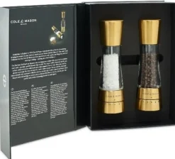 Peper- en zoutmolen Cole & Mason Derwent Gold