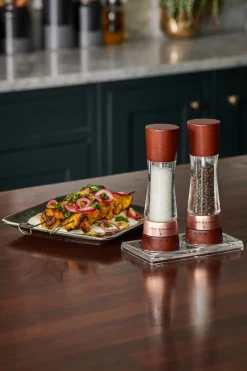 Cole and Mason Peper- en zoutmolen Cole & Mason Derwent Chestnut Rose Gold 19 cm Hot