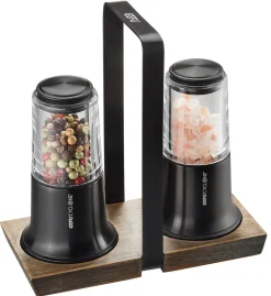 Peper- en Zoutmolen Gefu X-Plosion Black (3-Delig)