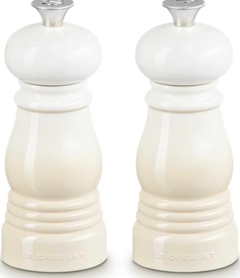 Peper- en zoutmolen Le Creuset Meringue 11 cm