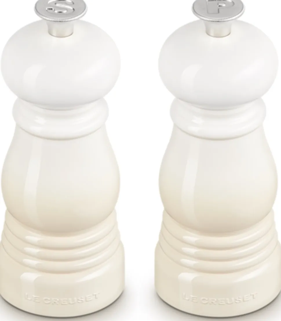Peper- en zoutmolen Le Creuset Meringue 11 cm