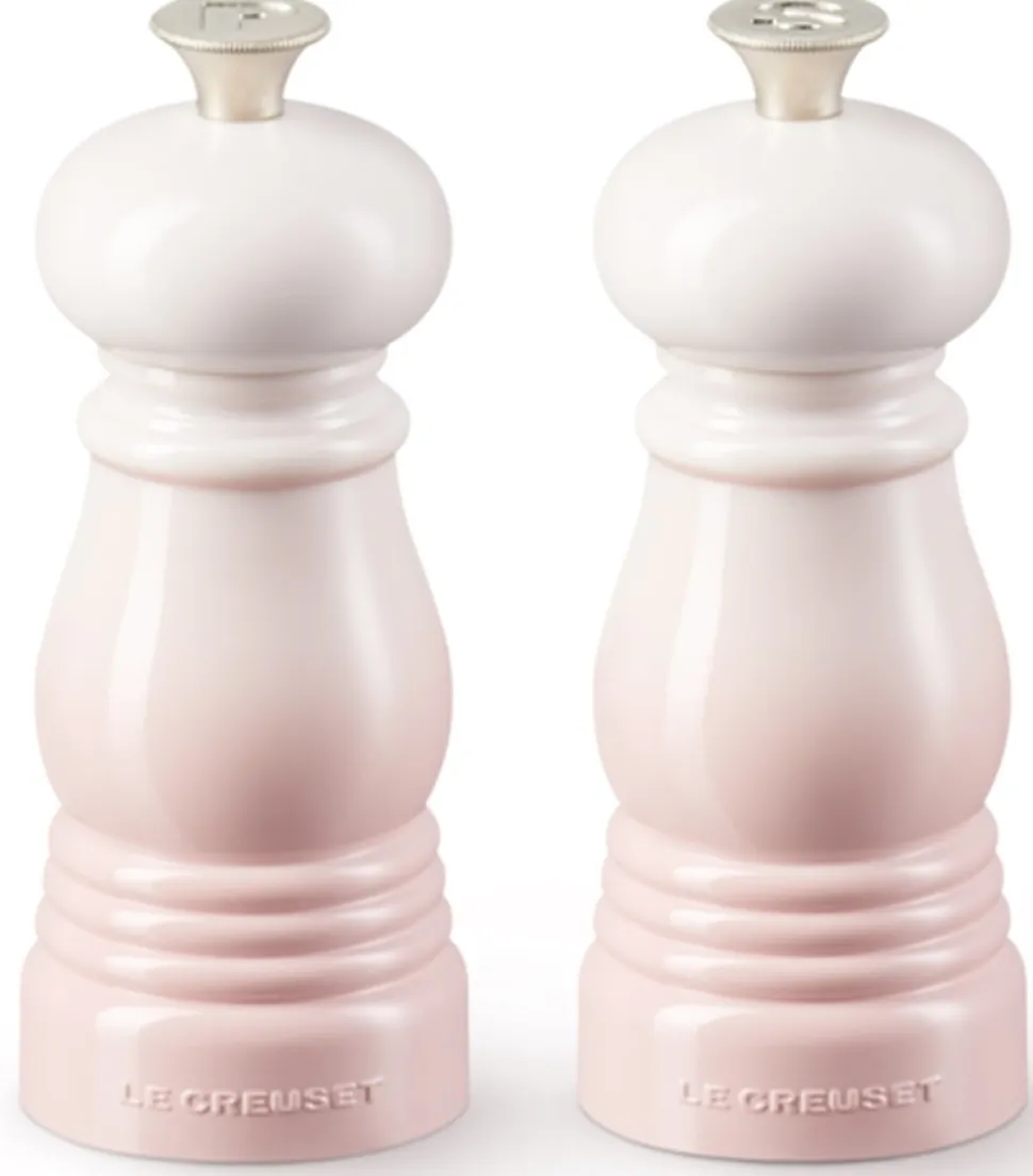 Peper- en zoutmolen Le Creuset Shell Pink 11 cm