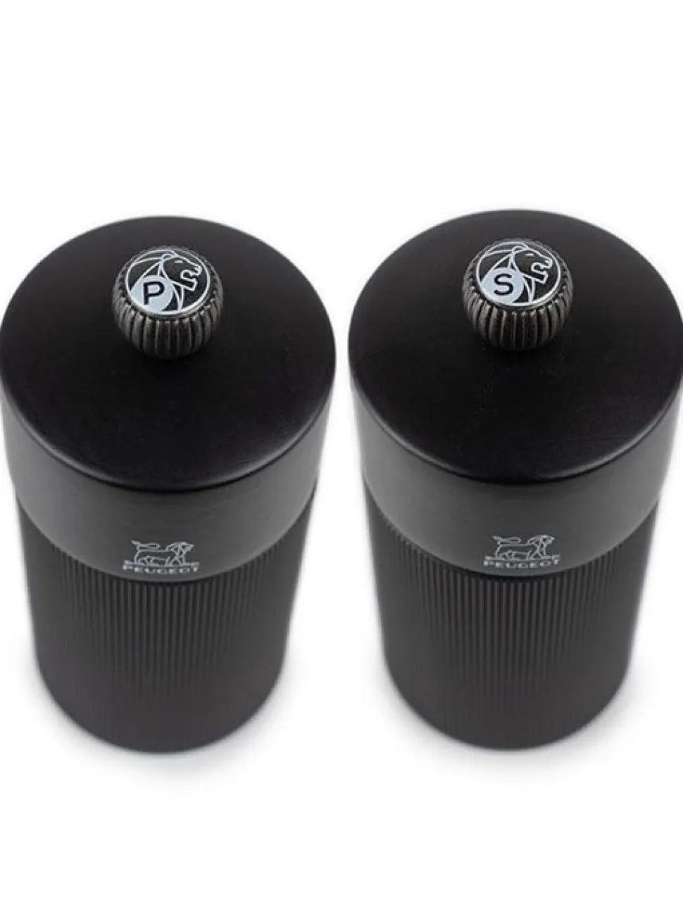 Peper- en zoutmolen Peugeot Gift Box Mat Zwart 12 cm