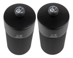 Peper- en Zoutmolen Peugeot Night Chic Gift Box Mat Zwart 12 cm