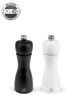 Peper- en Zoutmolen Peugeot Tahiti Zwart / Mat Wit 15 cm