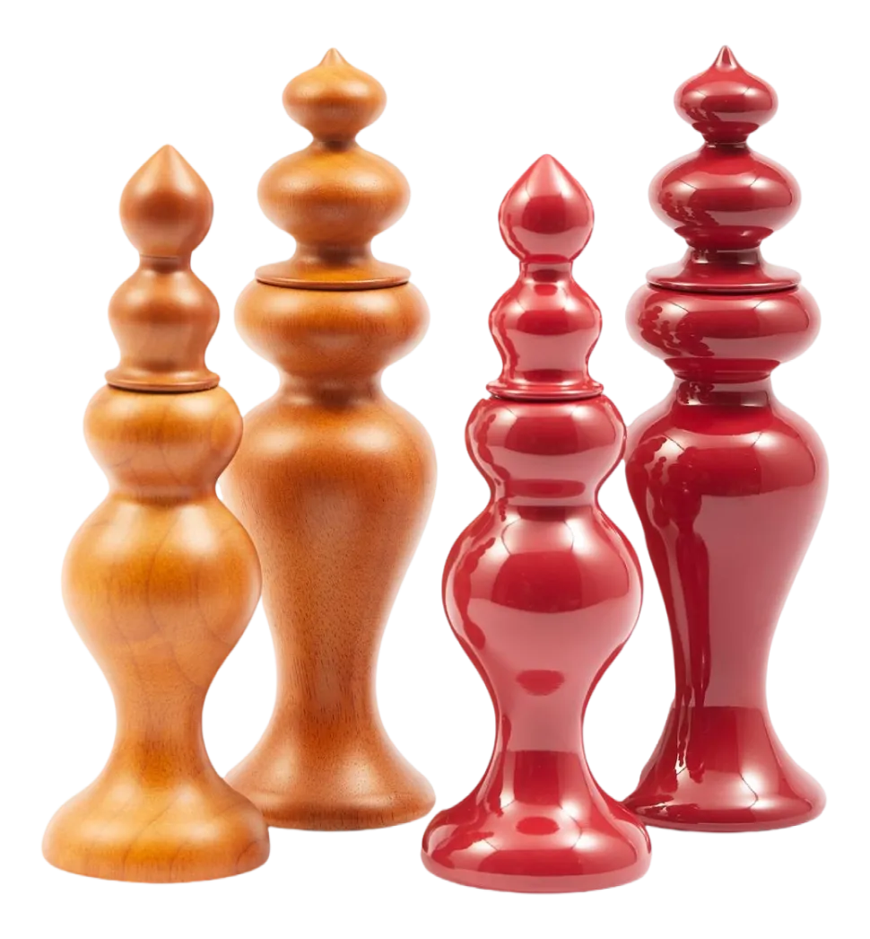 Peper- en zoutmolen POLSPOTTEN Grinder Coral Red L