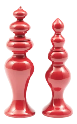 Peper- en zoutmolen POLSPOTTEN Grinder Coral Red L