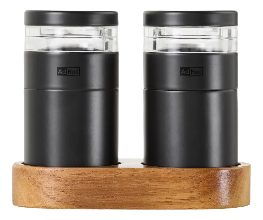 AdHoc Peper- en zoutmolen Set Menage Molto Zwart Sale