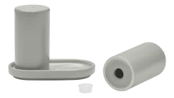 Peper- en zoutstel Blomus Pilar Mirage Gray 11 cm