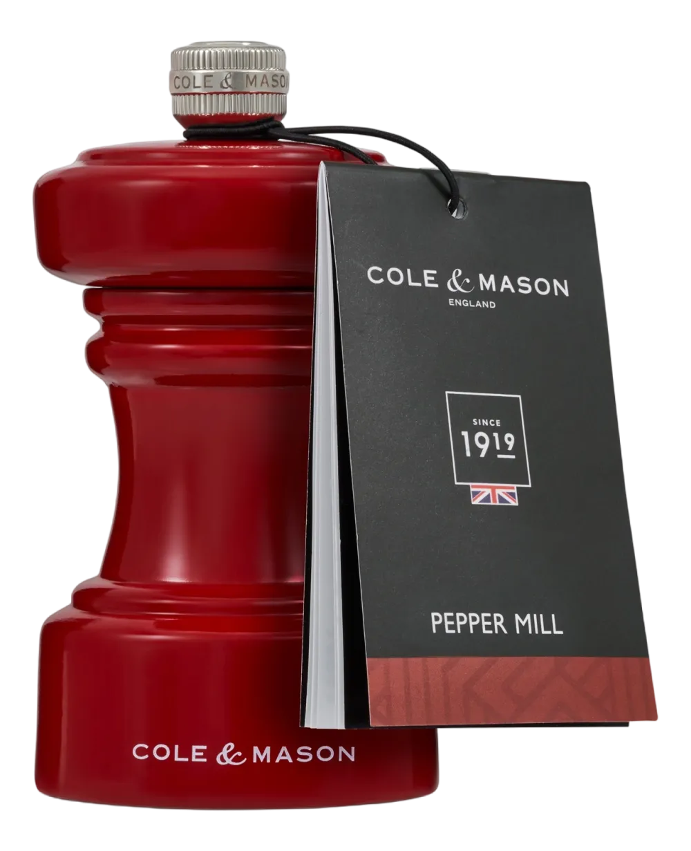 Cole and Mason Pepermolen Cole & Mason Hoxton Red Gloss 10 cm Best