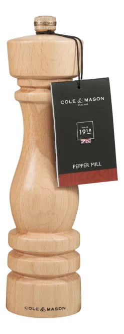 Pepermolen Cole & Mason London Natural Beech 22 cm