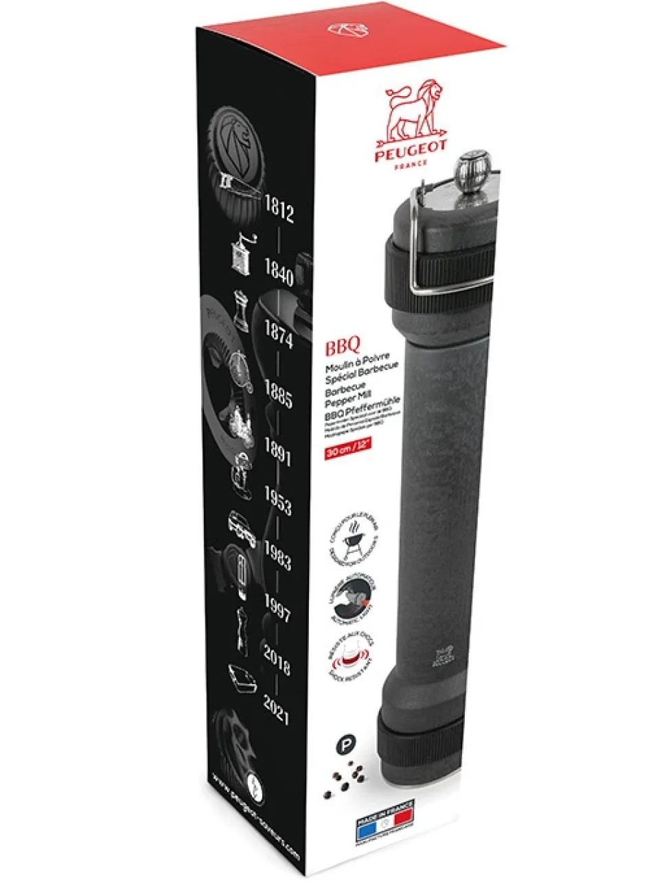 Pepermolen Peugeot Bbq Grafiet 30 cm