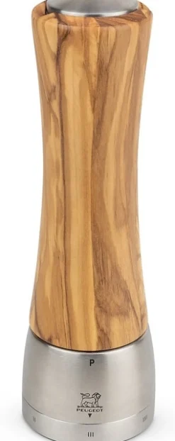 Peugeot Pepermolen Madras Olijfhout 21 cm Sale