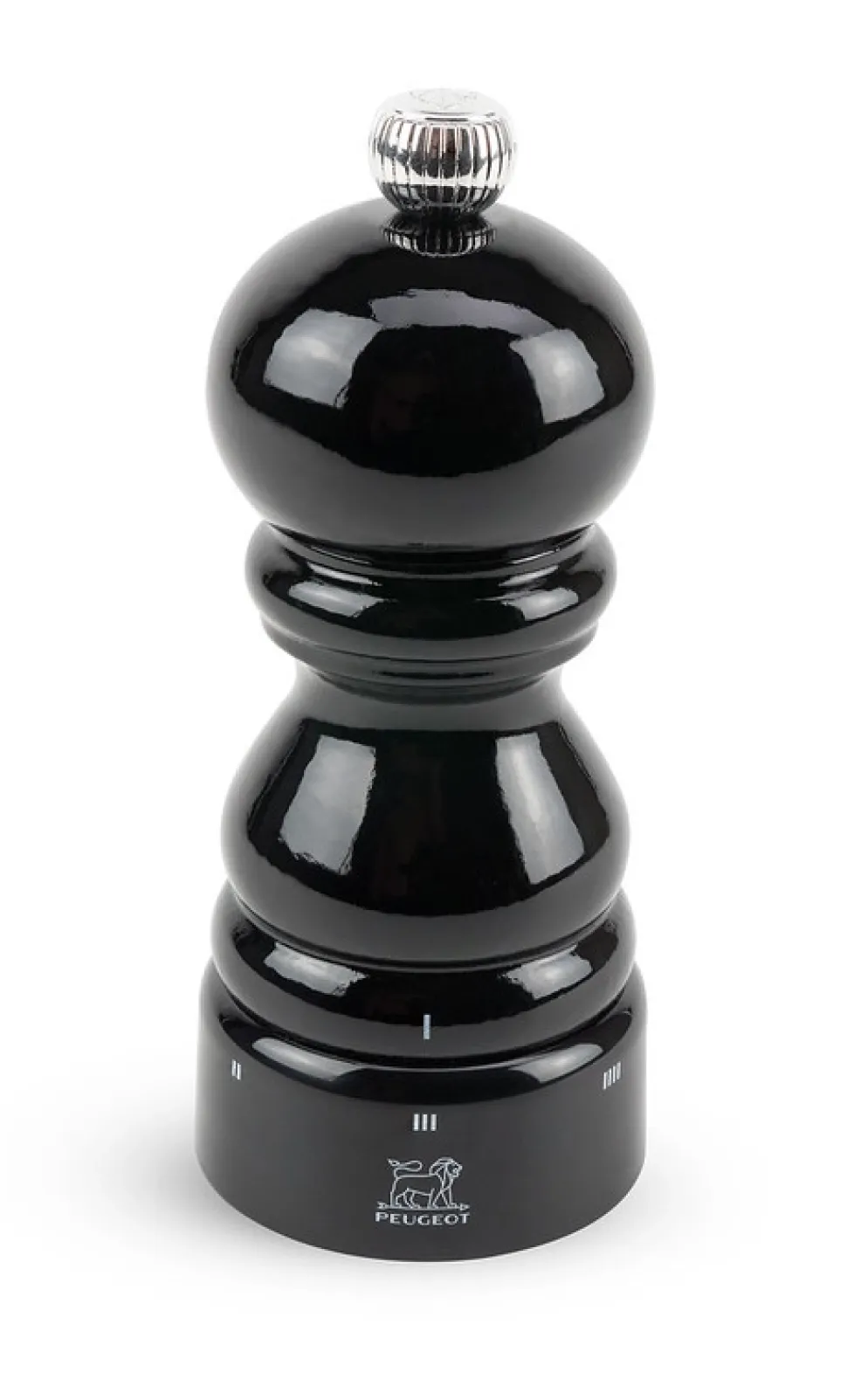 Pepermolen Peugeot Paris U-Select Laqué Noir 12 cm