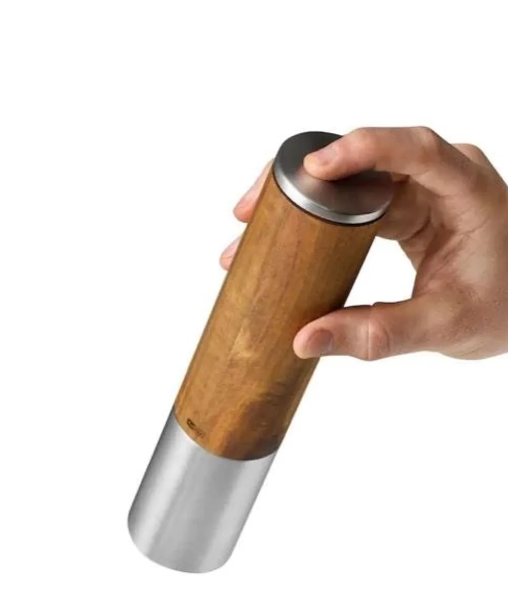 AdHoc Peper- of Zoutmolen eMill.5 Elektrisch Bruin Zwart 22 cm Hot