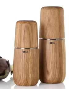 Peper- of Zoutmolen Adhoc Yono Houtkleurig 18 cm