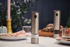 Peper- of zoutmolen Cole & Mason Battersea Electronic Salt & Pepper Mill Silver