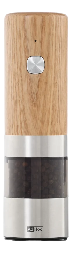Peper- / Zoutmolen AdHoc i.Mill Ash Wood 17 cm