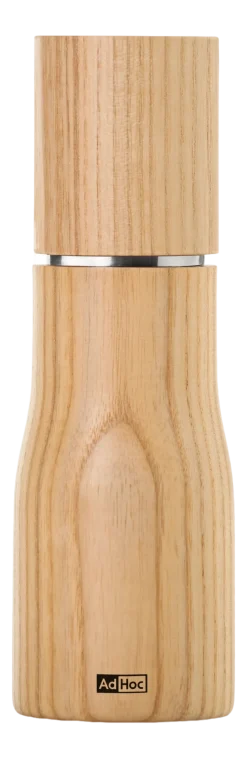 Peper- / Zoutmolen AdHoc Levo Ash Wood Light 15 cm
