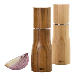 Peper- / Zoutmolen AdHoc Levo Ash Wood Light 15 cm