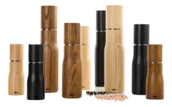 AdHoc Peper- / Zoutmolen Levo Ash Wood Light 27 cm Discount