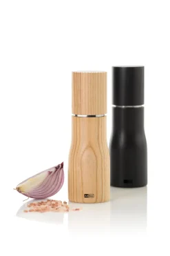 Peper- / Zoutmolen AdHoc Levo Black 15 cm