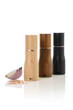Peper- / Zoutmolen AdHoc Levo Black 15 cm