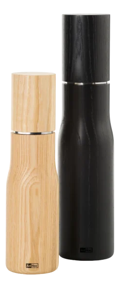 Peper- / Zoutmolen AdHoc Levo Black 27 cm