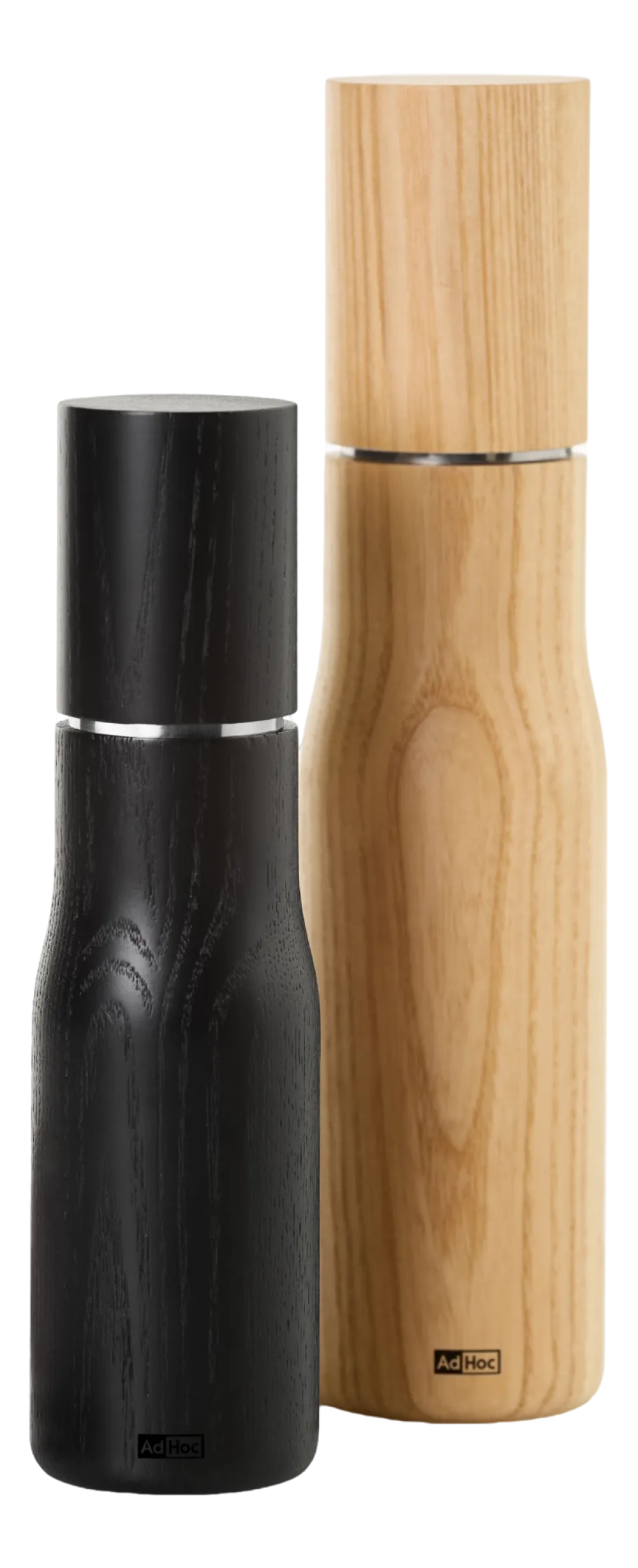 AdHoc Peper- / Zoutmolen Levo Black 21 cm