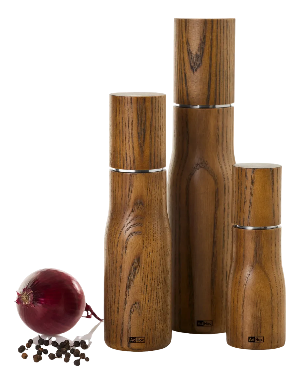 AdHoc Peper- / Zoutmolen Levo Brown 21 cm Best