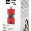 Peper- / Zoutmolen AdHoc Minimill Red 6,2 cm