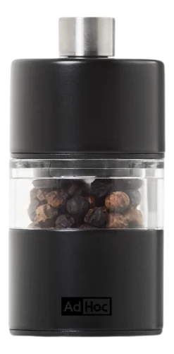 AdHoc Peper- / Zoutmolen Minimill Black 6,2 cm Best