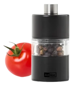 AdHoc Peper- / Zoutmolen Minimill Black 6,2 cm Best