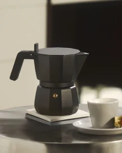 Percolator Alessi Moka Black 1-Kops